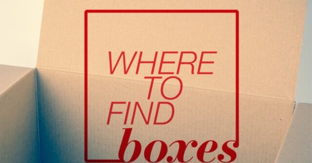 Creative Ways to Find Boxes for Moving