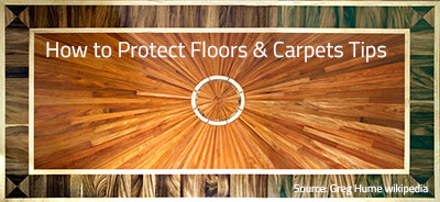 Protecting Floors And Carpets for Moving
