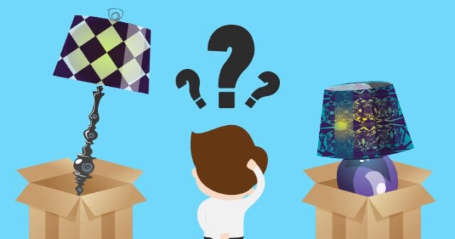 How to Pack a Lampshades in Moving