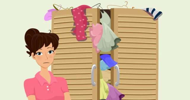 Organize a Small Closet For Moving