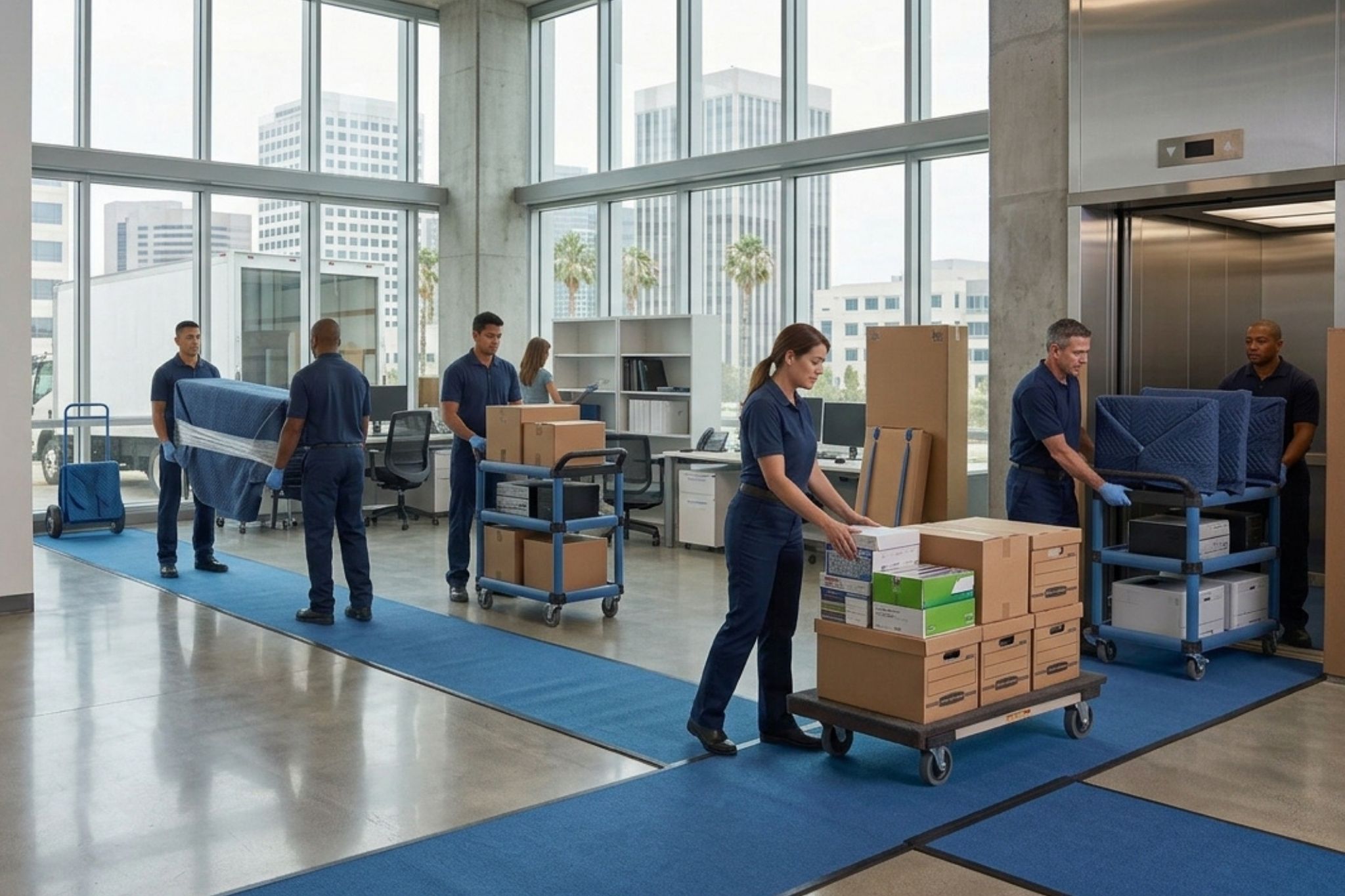 Cheap Office Movers Near Me California