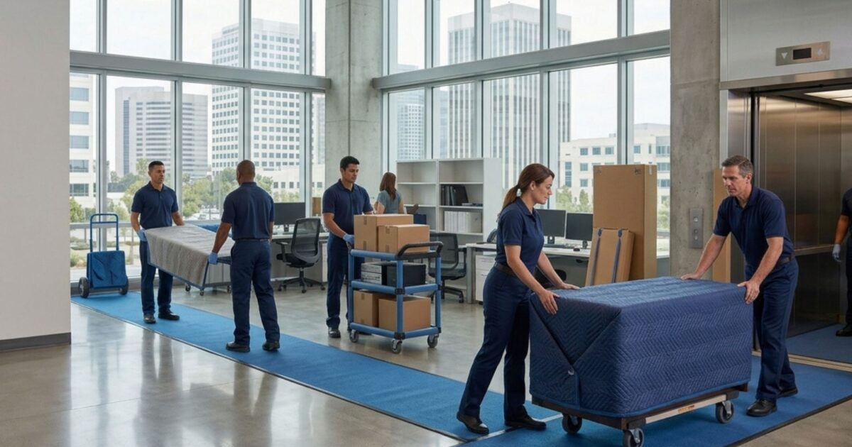 Commercial Office Movers Services in Los Angeles