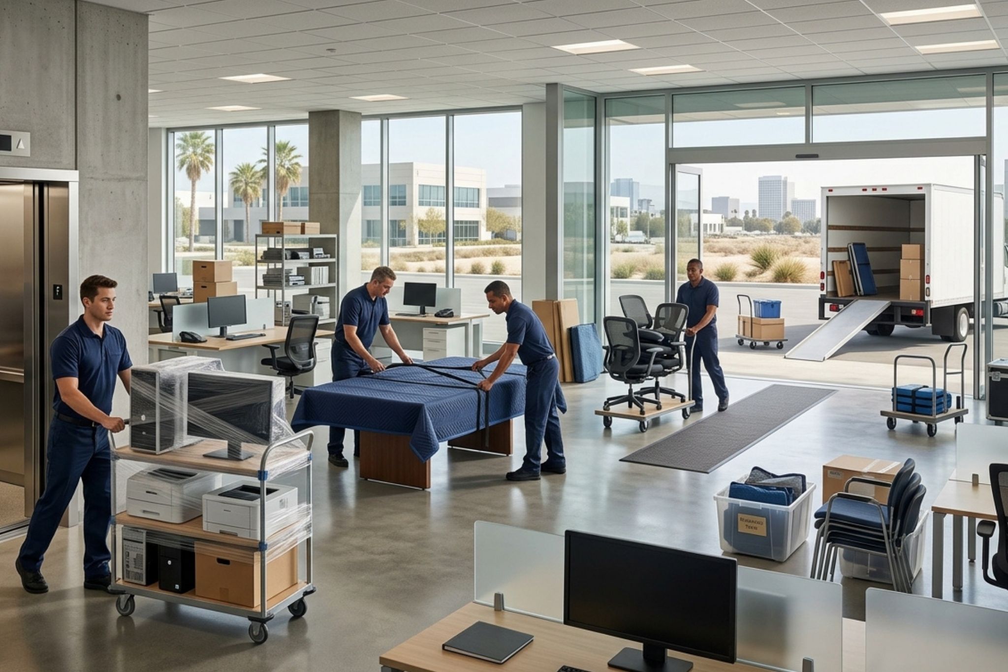 Office & Business Moving in Los Angeles
