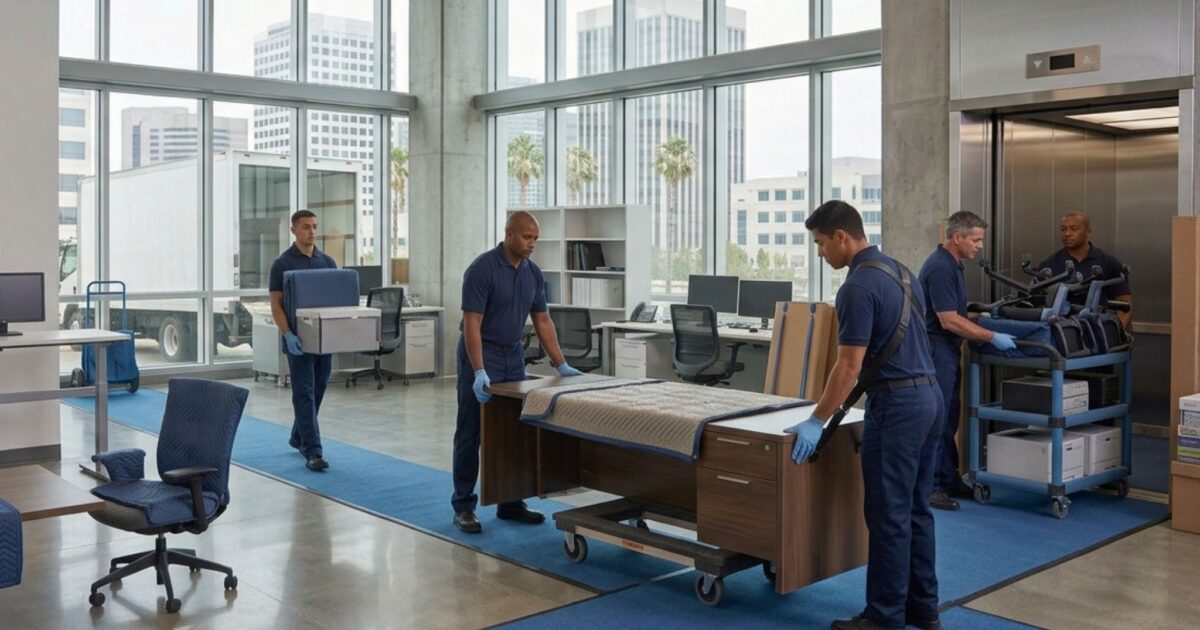 Top Office Furniture Movers Los Angeles