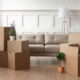 Full-service couch movers offering delivery and setup